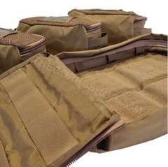 SORD TACTICAL MEDKIT 4-CELL MEDICAL EQUIPMENT PACK MOLLE COYOTE # SAAC028