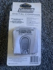 Coleman Digital Compass, Hiking, Camping, Hunting, Brand New