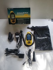 DeLorme Earthmate GPS PN-20 Camping, Hiking, Kayaking GPS Compass Bundle