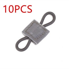 10pack Tactical Molle Ribbon Buckle Binding Retainer for PTT Antenna Stick Pipe