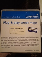 Garmin Street Map Topo microSD Data Cnav N. Ametica Nt 2009