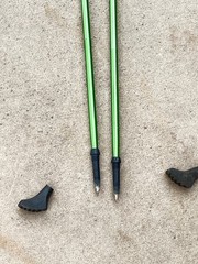 Set of Aisun Folding Trekking Poles 115-130CM ..1D