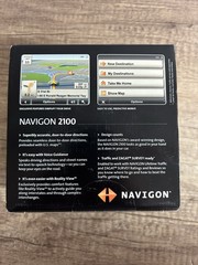 Navigon 2100 Automotive GPS 3.5″ Portable Navigation System w Car Mount Tested