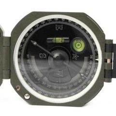 Pocket Transit Army Geology Compass for Outdoor Hiking Camping Survival Tool NEW