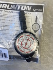 BRUNTON MM03 Analog Map Measurer With Standard and Metric Scales Open Bag
