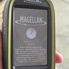 MAGELLAN Explorist 610 Version 7.28 Hot Fishing Spots Handheld USB GPS D232