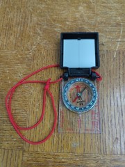 Suunto MCA Challenger Compass – Sighting Mirror Compass – Clean – w/ Lanyard
