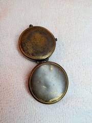 Vintage German Brass Pocket Compass