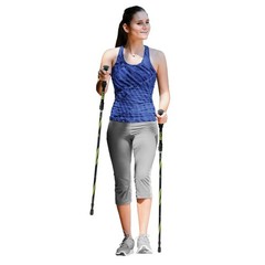 Lightweight Adjustable Walking Poles Portable Hiking Balance Support 2 Poles New