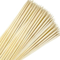 Bulk Value Bamboo Smores Sticks (200 17.5IN Skewers 200 Pcs, Brown