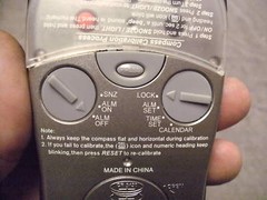Sherrill electronic compass, alarm, clock… Used Excellent Working Cond, No Bat