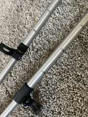 LL Bean Hikelite 4-Season Tele 3 Carbon Power Lock 2.1 Hiking Poles