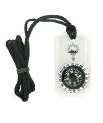 Sun Company MiniComp II – Micro-Orienteering Zipper Pull Compass