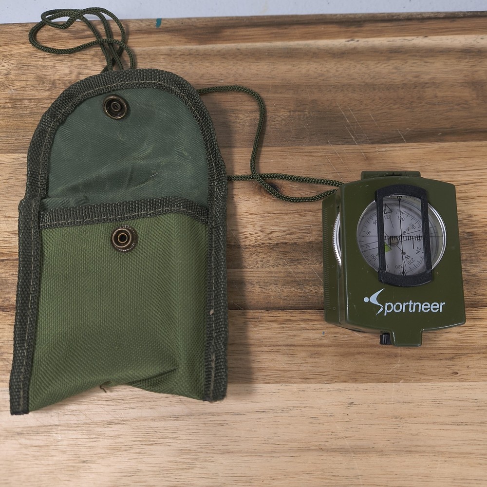 Military Style Waterproof Hiking Survival Compass – Boy Scout Outdoor Navigation