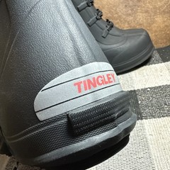 Tingley Winter-Tuff 4450 4-Buckle Ice Traction Overshoe, Mens 11 Black