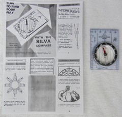 Vtg Silva System Starter 1-2-3 Precision Finland Compass & Instructions Scouts