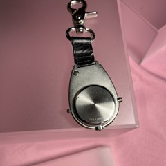 Compass Multifunctional Magnifying Lens Watch Temp & Clip Keychain