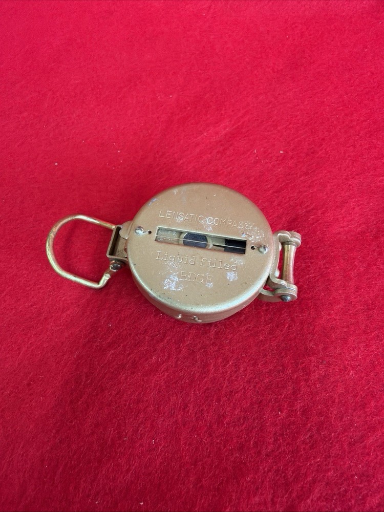 Vintage Liquid Filled LENSATIC COMPASS Made In Japan – EUC