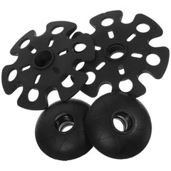 4Pcs Durable Rubber Climbing Trekking Pole Tips for Alpenstock Hiking
