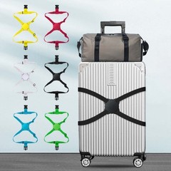 Quick Release Figure Eight Luggage Straps Adjustable for Secure Suitcase Fixing