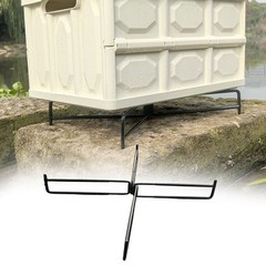 Multifunctional Camping Stand Foldable Ground Support Frame Nonslip Design