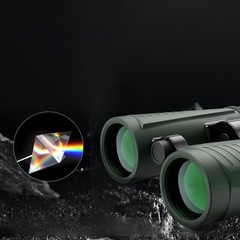 10×42 Binoculars for Bird Watching Hiking Camping with For BAK4 Wide View