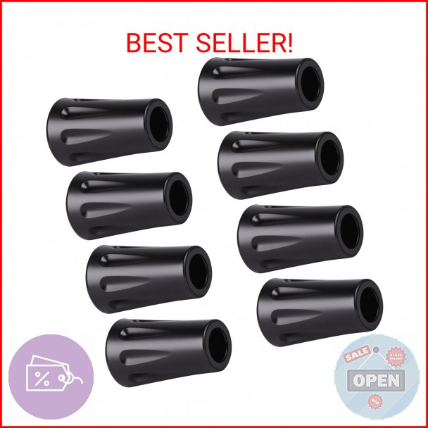 8Pcs Walking Stick Tips, Trekking Pole Tip, Walking Cane Tips Replacement Rubber
