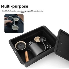 Water Sink Tea Tray for Outdoor For IGT Tables Stackable 36 x 24.8 x 12 cm