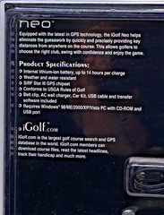 Original Genuine iGolf Neo Golf GPS Rangefinder w/ Accessories, Brand New In Box