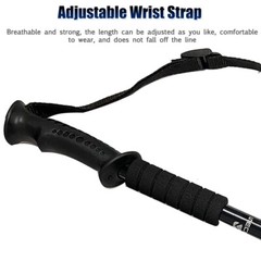 2x Trekking Poles Nordic Walking Hiking Sticks Anti-shock Adjustable Alpenstock