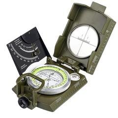 Professional Multifunctional Compass, Metal, Waterproof, High Gena…