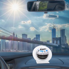 Vehicle Compass Car Dashboard Guide Ball Work Automotive For Boat