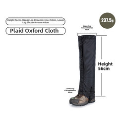 Hiking Gaiters Mountain Gaiters Winter Hiking Splash-proof Tear-resistant Fabric
