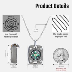 CMP/CMP2 Mini Compass- Meaningful Graduation Birthday Gifts for Men Women, ED…