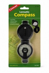 Coghlan’s 8164 Lensatic Compass Liquid Filled Luminous Jeweled Hiking