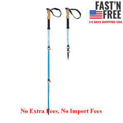 Carbon Fiber Trekking Poles, Adjustable Quick Lock, Cork Grip,Lightweight,2 Pack