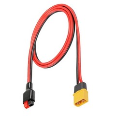 1m 12AWG Solar Cable with For XT60 Male Connector for Generators
