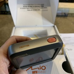 Mio Digi Walker Model C230 Portable GPS Navigation Text To Speech Powers On