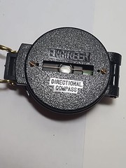 Vintage Engineers Directional Lensatic Direction Compass UST JBGBx26