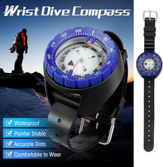 Professional Waterproof Dive Compass with TPU Band for Outdoor Activities