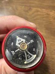 Vintage Kumbak Compass, Whistle, Match Holder Survival Tool All In One