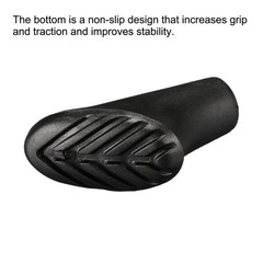 4Pcs Trekking Pole Accessories Walking Stick Tip Protectors Replacement