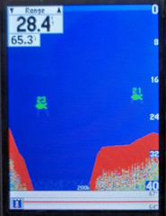 GARMIN GPSMAP 182C MARINE CHART PLOTTER FISHFINDER GPS UNIT w/ POWER MOUNT COVER