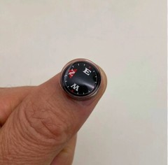 Best Tiny Mini Small Button Military Army Survival Smallest Liquid Kit Compass