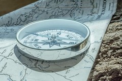 4-Inch (100mm) Magnetic Compass Set – Pack of 2 for Navigation & Outdoor Use