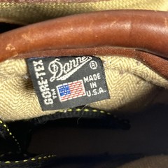 Danner Gore-Tex Vibram Men’s 8.5M Leather Hiking Boots Brown Tan USA Made