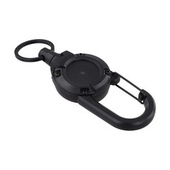 60cm Steel Cable Keychain with User Friendly Spring Hook Great for Daily Use