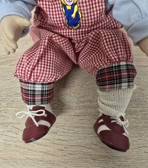Artist doll porcelain doll doll 28 cm collector rarity Vintage