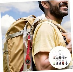 4PCS Mini Survival Compass Set Waterproof Liquid Filled Hiking Camp