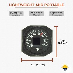 Sun Company Slip-on Wrist Thermometer